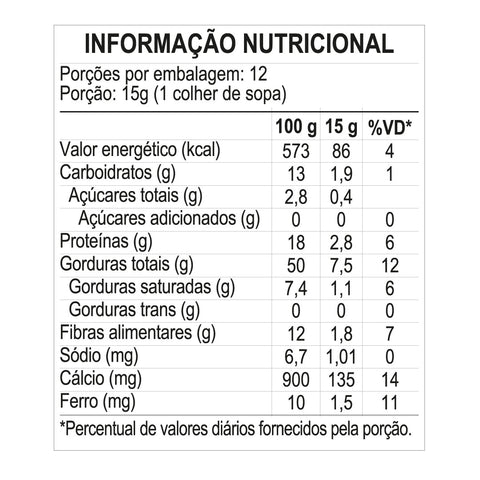 Gergelim Natural Branco 180g