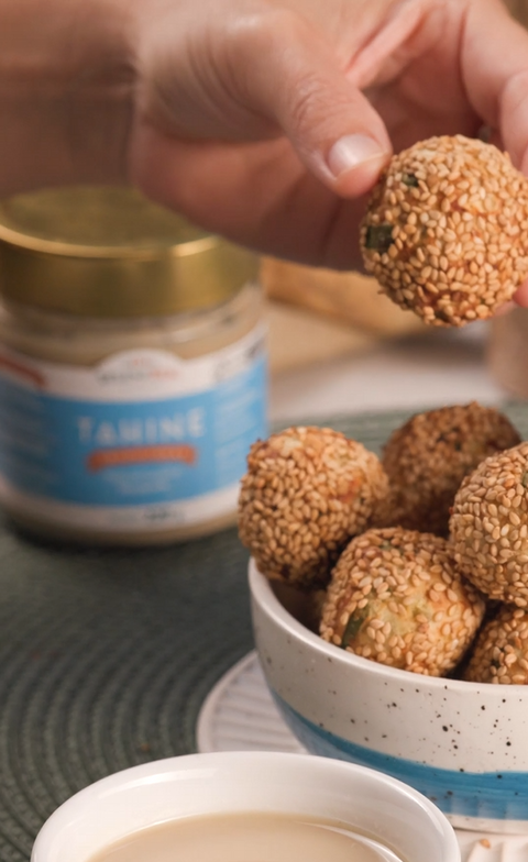 Pare de fazer o mesmo lanche de sempre: esse bolinho fica crocante por fora, desmancha por dentro e fica pronto em 5 minutos na Air fryer!&nbsp;