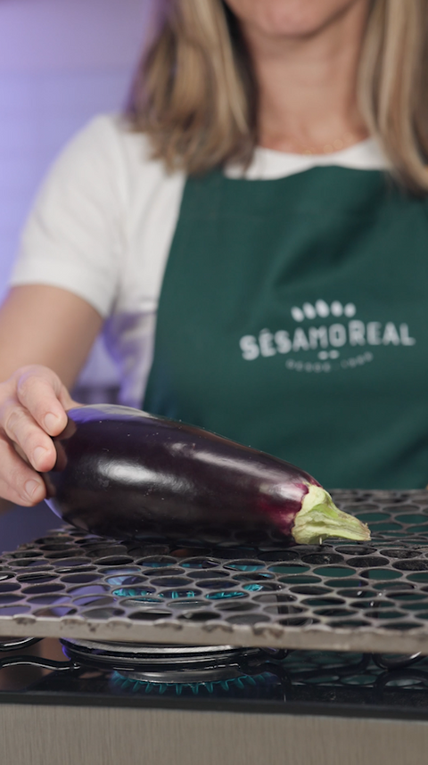 Babaganoush mais delicioso e autêntico com Tahine Tradicional Sésamo Real