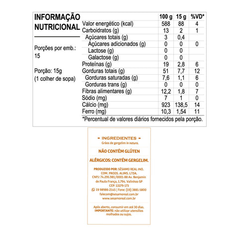 Tahine Integral 220g